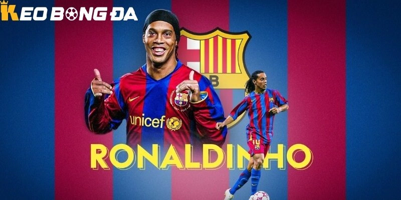 Giai đoạn huy hoàng nhất trong Tiểu Sử Ronaldinho chắc chắn là những năm tháng anh khoác áo Barcelona